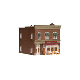 Italian Restaurant [with LED] : Woodland Pre-painted Finished Product N (1:160) BR4945