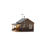 Rustic Cabin [with LED] : Woodland - Painted finished product N (1:160) BR4955