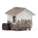 Wooden Shed : Woodland Finished product HO(1:87) BR5058