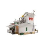 饲料厂 [w/LED] : Woodland 成品模型 HO (1:87) BR5059