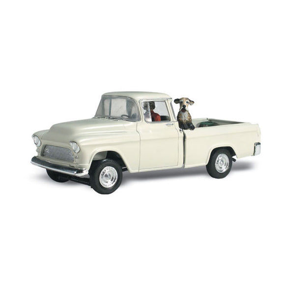 Hall & Duke (Pick-up truck with dog): Woodland - Finished product model N (1:160) AS5321