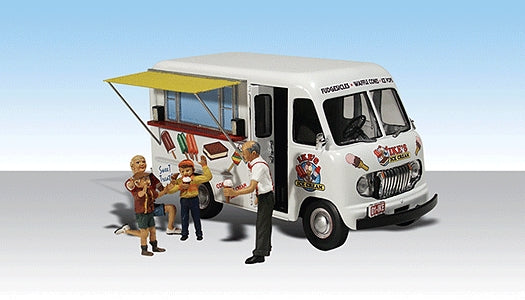 Camión de helados de Ike: Woodland - Producto terminado HO (1:87) AS5541