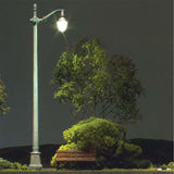 Street Lamp with LED, Iron Pole Type, HO Size, Set of 3 JP5631 : Woodland, Finished product HO(1:87) Just Plug compatible