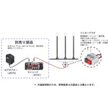 Street Lamp with LED, Iron Pole Type, HO Size, Set of 3 JP5631 : Woodland, Finished product HO(1:87) Just Plug compatible