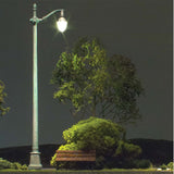 Street light with LED, iron pole type, O size, set of 2, JP5647 : Woodland, painted, complete, O (1:48), Just Plug compatible
