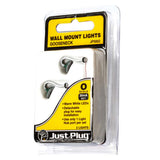 带 LED 的路灯，墙外灯，灯罩类型，O 尺寸，2 件套，JP5662：林地，涂漆，完整，O(1:48)，兼容即插即用