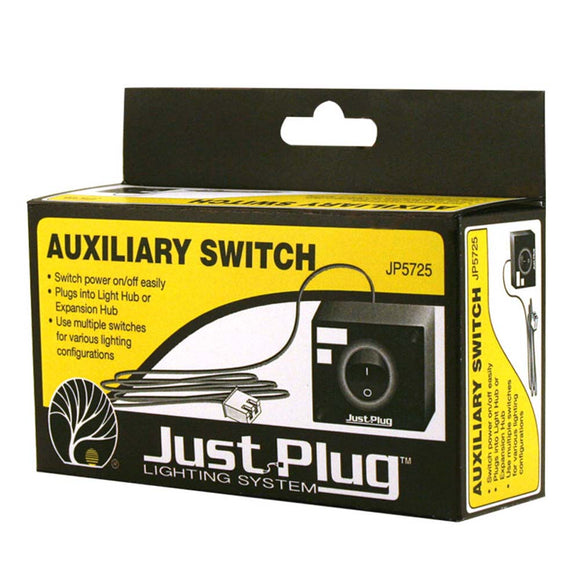 Accesorio interruptor para sistema de iluminación Woodland JP5725: Piezas electrónicas Woodland para Just Plug