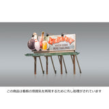 Signboard with LED Bowling & Bar JP5796 : Woodland Finished product HO (1:87) Just Plug compatible