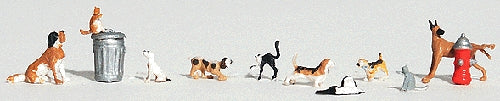 狗和猫：林地成品 HO(1:87) 1841