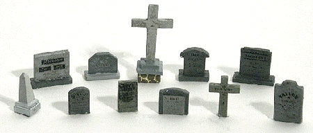 Tombstone : Woodland Pre-painted HO(1:87) 1856