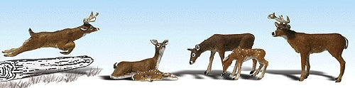 Deer : Woodland Pre-painted HO (1:87) 1884