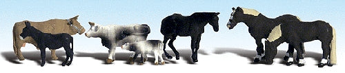 农场牲畜：林地 - 成品 HO(1:87) 1888