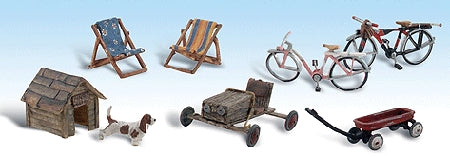 Accessories for the garden : Woodland - Finished product HO(1:87) 1931