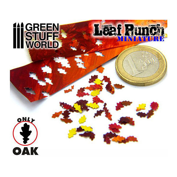 Green Stuff World: Miniature leaf punch - medium green at Mepel