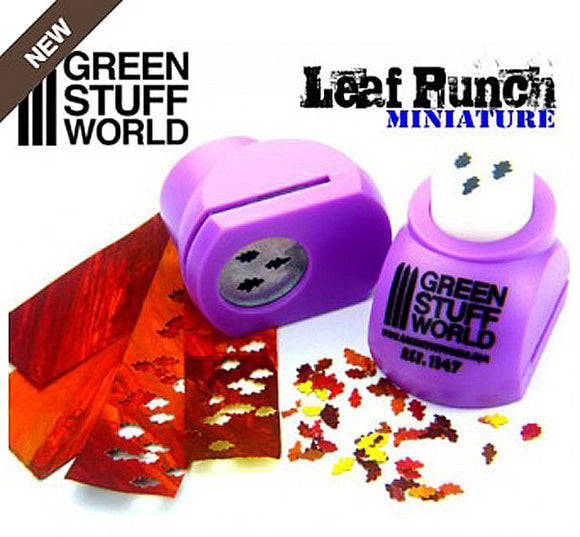 Perforador de hojas (púrpura claro) [Roble, 1:35, 1:43, 1:48] : Greenstuff World Tools GSW12