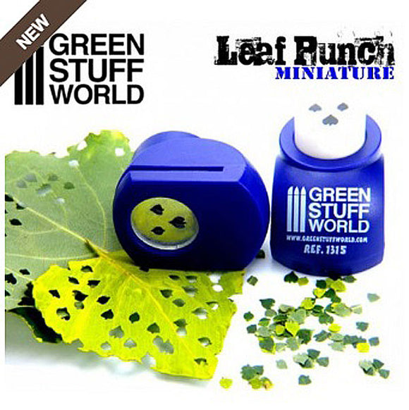 Leaf punch (púrpura oscuro) [Lima, 1:35, 1:43, 1:48] : Green Stuff World Tools GSW14