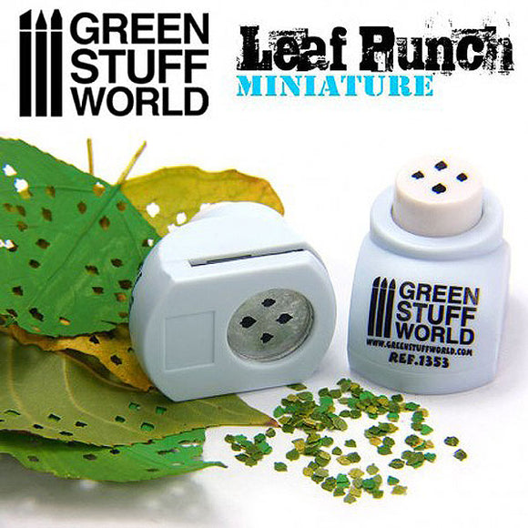 Perforadora de hojas (azul claro) [Lima, 1:43, 1:48, 1:76] : Green Stuff World Tools GSW17