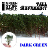 Diorama material Tall Shrubbery dark green : Green Stuff World Material Non-scale GSWD-9924