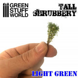 Diorama material Tall Shrubbery Light Green : Green Stuff World Material Non-scale GSWD-9925