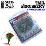 Diorama material Tall Shrubbery Brown Green : Green Stuff World Material Non-scale GSWD-9930