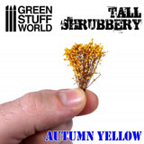 Diorama material Tall Shrubbery Autumn Yellow : Green Stuff World Material Non-scale GSWD-9931