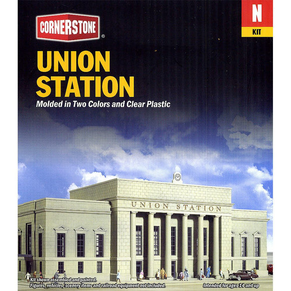 Union Station : Walthers Unpainted Kit N (1:160) 3257