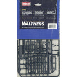 Old fire escape (vintage type): Walthers unpainted kit HO(1:87) 3729
