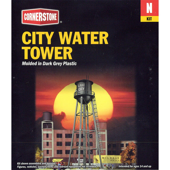 Water tower: Walthers unpainted kit N(1:160) 3815 – Sakatsu Global