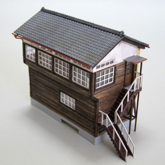 Signal Leverage Station : Takumi Diorama Craft House - Finished product 1:80