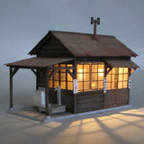 铁路警卫站 : Takumi Diorama Craft House - 绘制 1:80