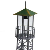 Fire Watchtower and Fire Fighting Warehouse (Scene Parts Set) : Toshio Itoh Pre-painted 1:80