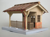 Small Ticket Gate : Takumi Diorama Craft House - Painted 1:80