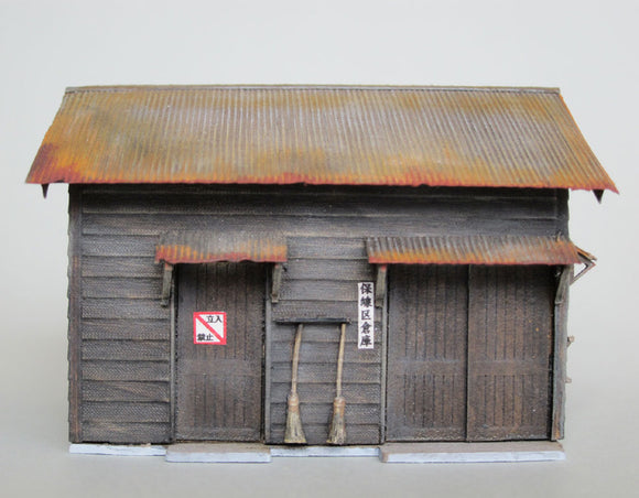 Cobertizo de la estación: Takumi Diorama Craft House - Producto terminado 1:80