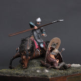 INGLATERRA 1066 Inglaterra Lance Corporal : Caballero Asaki pintado 1:35