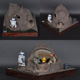 ENCOUNTER WITH YODA ON DAGOBAH Episode 5: The Empire Strikes Back - Painted - Non-scale