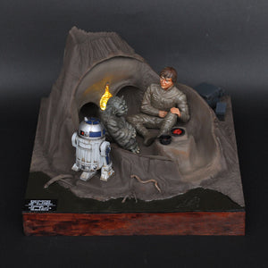 ENCOUNTER WITH YODA ON DAGOBAH Episode 5: The Empire Strikes Back - Painted - Non-scale