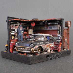 Scene Box [My Secret Base Vol 2 Chevy's Garage] : Takashi Kawada 成品版 1:64