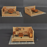 Japanese Style Setting "Twilight" : Toshio Itoh Pre-painted 1:12 Scale