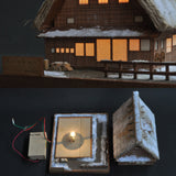 Gassho-Zukuri in the Snow : Toshio Ito Finished product version Non-scale