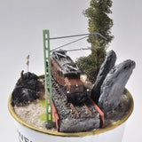 Cup Diorama B：狮子模型 Sho Fujihira，彩绘，1:150 尺寸