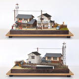 Street Corner Behind the Station : Toshio Itoh Pre-painted 1:80 HO HO