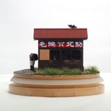 Soya Main Line Old HOKUSEI Station Hut : Showa Romando diorama work 1:80 scale
