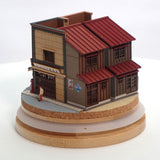 Signboard architecture (2 buildings) : Showa Romando diorama work 1:150 scale