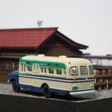 KAMI-KAMBAI Station (with a railroad car and a bus) : Showa Romando diorama work 1:150 scale