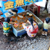 Petit Scene - Today's the Fair - Goldfish Scooping - : Yukimasa Ito - Painted 1:87
