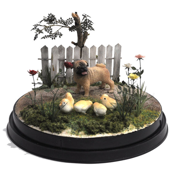 Dome Diorama 4: Father's Scary Part 1 - Dog's Trauma : Yukimasa Itoh Painted Complete 1:12