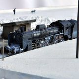 Paisaje nevado de la línea principal de soja" Diseño/sección a escala N: Yoshiaki Nishimura Prepintado 1:150