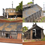 Wood Charcoal Gas Locomotive Ibaraki Kotsu Ke-ha 2' HO (HO) Layout/Section: Yoshiaki Nishimura Finished product model 1:80