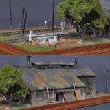 Wood Charcoal Gas Locomotive Ibaraki Kotsu Ke-ha2 Joso Tsukuba Kiha41002 HO (HO) Layout Section: Yoshiaki Nishimura Pre-Painted 1:80