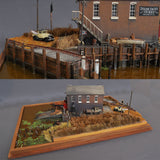 Shipyard" : Yoshiaki Nishimura diorama 1:87scale!